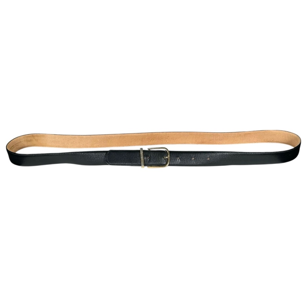 PIERRE CARDIN VINTAGE Minimalist Leather Belt - Picture 3 of 6